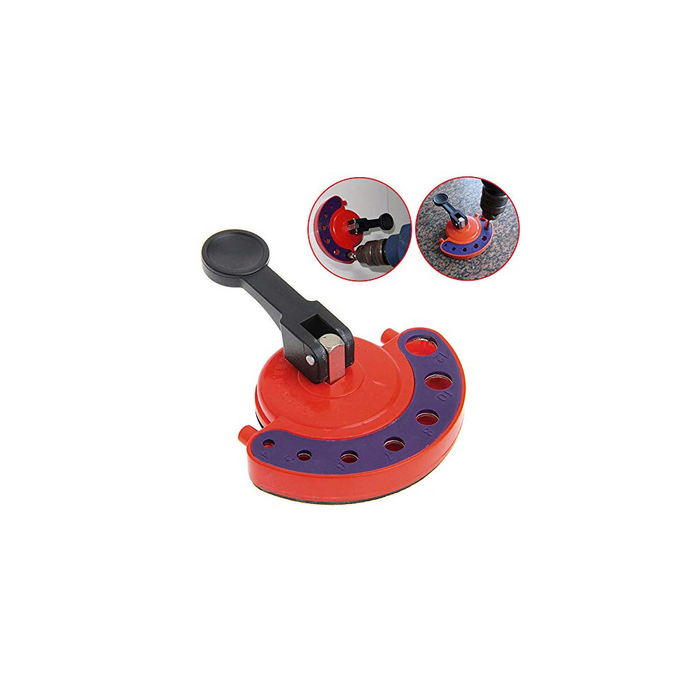 4-12Mm Diamond Core Drill Bit Tile Glass Hole Saw Core Bit Guide Locator Openings Hole Saw Guide Jig Fixture Vacuum Suction Base Coolant For Tiles, 7861234798360