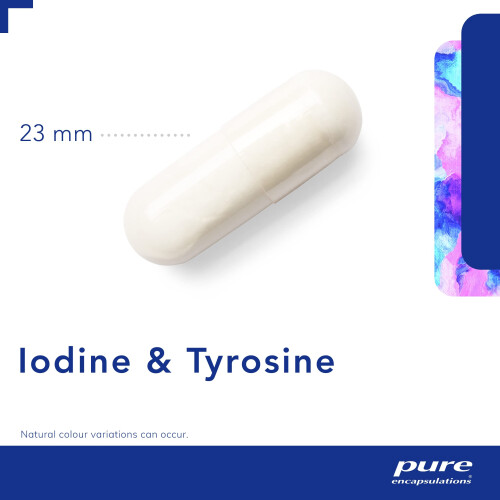 pure encapsulations - Iodine & Tyrosine - Thyroid Function and Nervous System - 60 Capsules 2