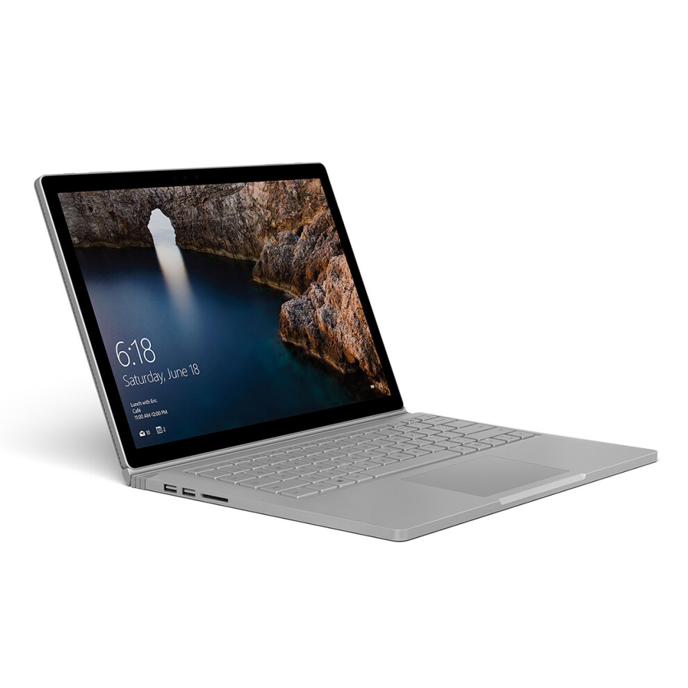 Laptop Microsoft Surface Book1 i5 Silver Intel 15 "Touch Screen 8 GB RAM 256 GB SSD+Keyboard Microsoft