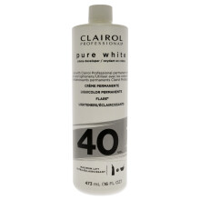 Pure White 40 Volume Creme Developer von Clairol f?r Unisex ? 16 oz Aufheller