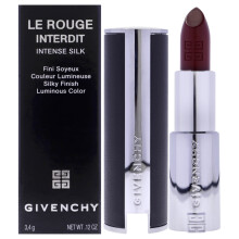 Le Rouge Interdit Intense Silk Lipstick - 117 Rouge Erable van Givenchy voor dames - 0,12 oz Lipstick (hervulbaar)