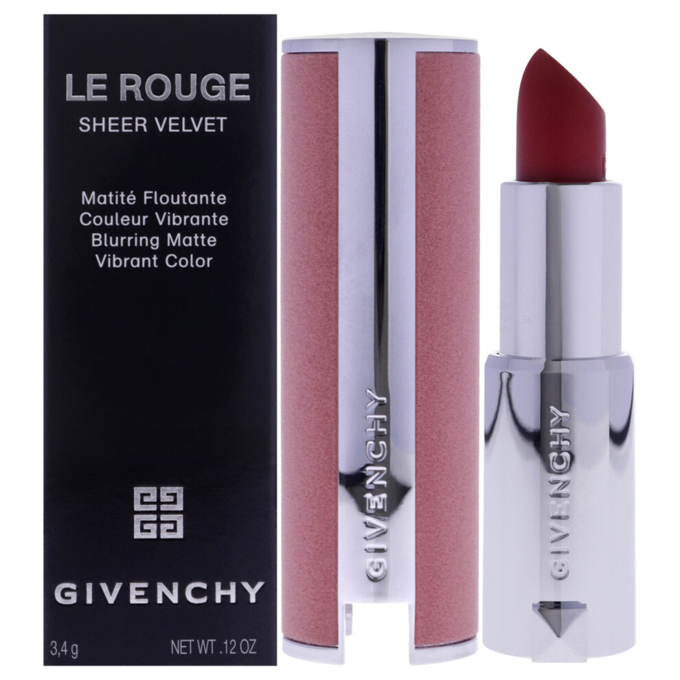 Le Rouge Sheer Velvet Matte Lipstick - 36 L Interdit By Givenchy For Women - 0.12 Oz Lipstick