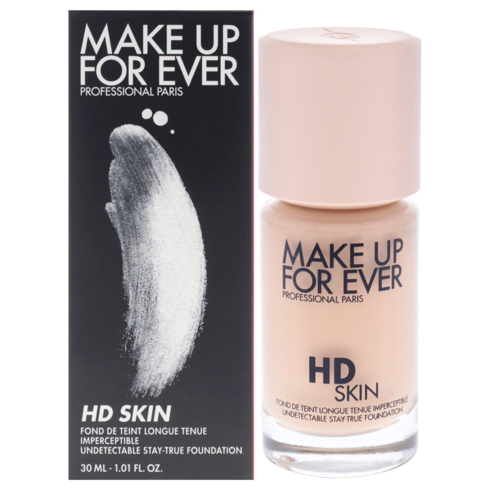 Make Up For Ever Beige Hd Skin Undetectable Stay-True Foundation - 1Y16 Warm By For Women - 1.01 Foundation