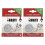 Bialetti Moka Express Replacement Filter/Gasket Set, 3 Cup (Pack of 2) 1