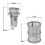 SPARES2GO Micro Drain Mesh Screen Cage Filter for Bosch Dishwashers 00645038 645038 2