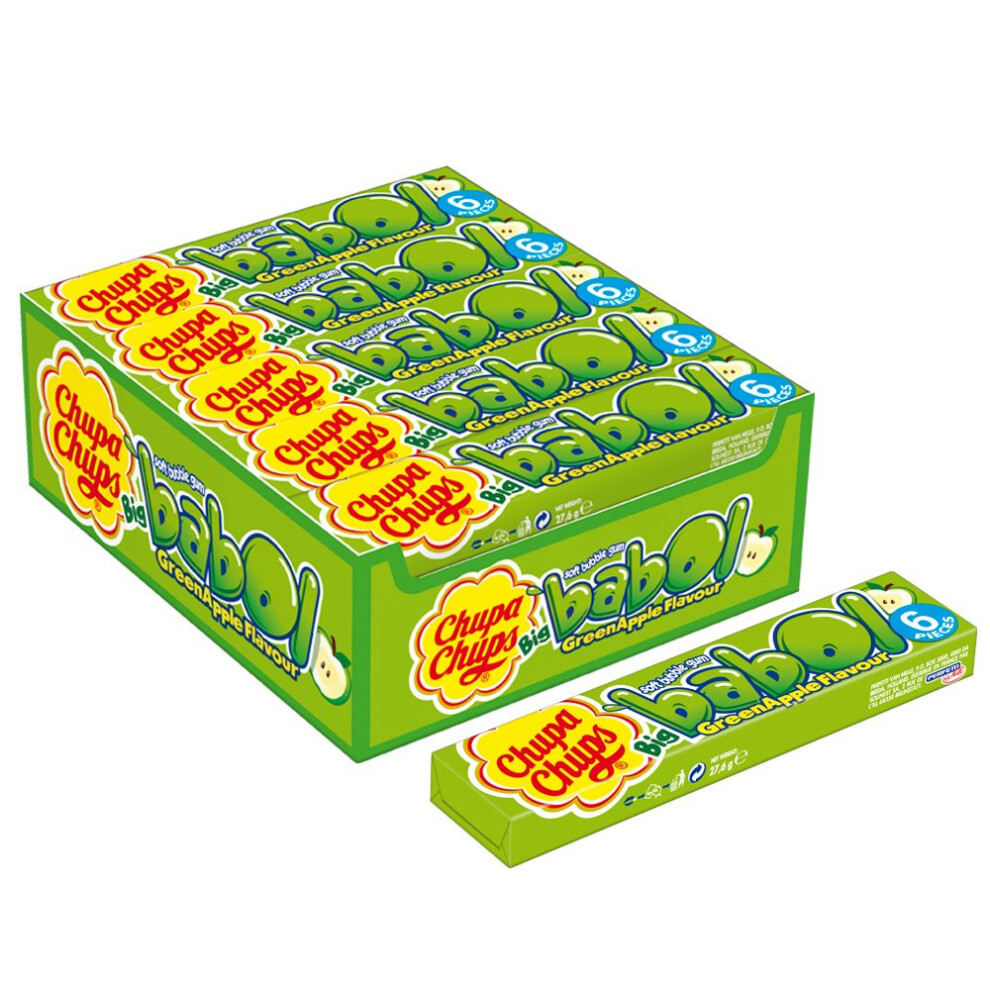 Big babol Green Apple 20 Pieces (552g)