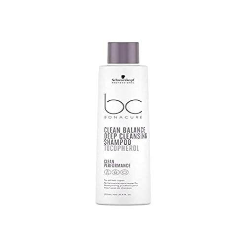 Schwarzkopf BC Bonacure Clean Balance Deep Cleansing Shampoo 250 ml