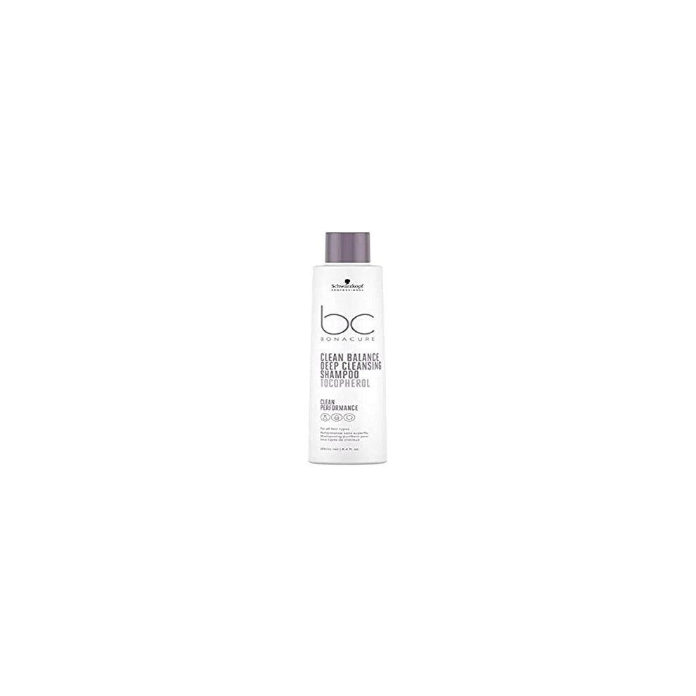 Schwarzkopf Bc Bonacure Clean Balance Deep Cleansing Shampoo 250 Ml
