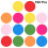 100pcs Wood Learning Counters Colorful Round Discs Math Practice Tools Educational Counting Sorting Probability Activities for Kids Children (Mixed 2