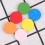 100pcs Wood Learning Counters Colorful Round Discs Math Practice Tools Educational Counting Sorting Probability Activities for Kids Children (Mixed 8