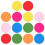100pcs Wood Learning Counters Colorful Round Discs Math Practice Tools Educational Counting Sorting Probability Activities for Kids Children (Mixed 1