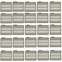 25 Pcs Hair Rig Stops Hair Rig Bait Bait Stops for Fishing Tackle Accessory