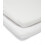 Mamas & Papas 2 Universal Crib Fitted Sheets, White 1