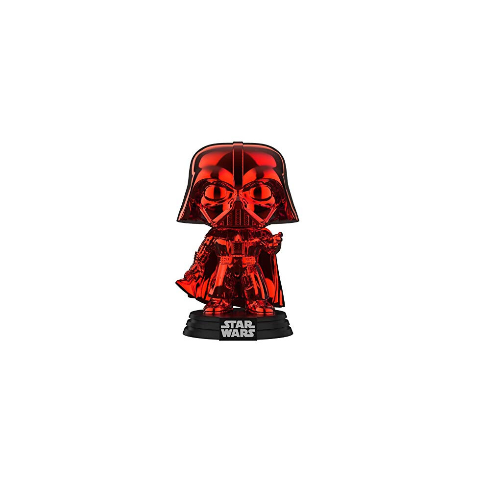 Pop! Funko Star Wars Darth Vader Red Chrome Exclusive Vinyl Figure #157