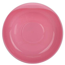 Spill Proof Plate, Red Non Toxic PP + Food Grade Silicone Elderly Care Eating Plate, for Elderly, Disabled, Stroke Patients and Those Unable to Handle