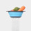 Collapsible Colander,2 Collapsible Colanders Set,Silicone Vegetable/Fruit Flexible strainer,Folding Strainer for Kitchen(Blue) 5
