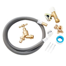 - Flexable Hose Garden Tap Kit Outdoor Living Complete Set
