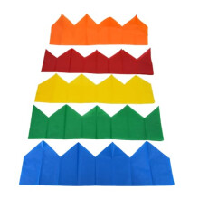 100x Christmas Crackers Hats Tissue Paper Crown DIY Crackers Make Your Own Crackers Christmas Cracker Fillers Party Hats