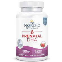 Prenatal DHA, 830mg Omega-3 with EPA and DHA, Highly Dosed, Flavourless, 90 Softgels, Laboratory Tested, Soy Free, Gluten Free, Non-GMO