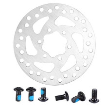 Bike Brake Disc Rotors, Mountain Bike Stainless Steel Brake Disc Bicycle Brake Pad Braking Part(120mm) Electric Scooter Disc Brake 120Mm Xiaomi Pro 2