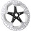 Shimano STEPS RT-EM810 Steps rotor with lockring, Ice Tech, 180 mm 1