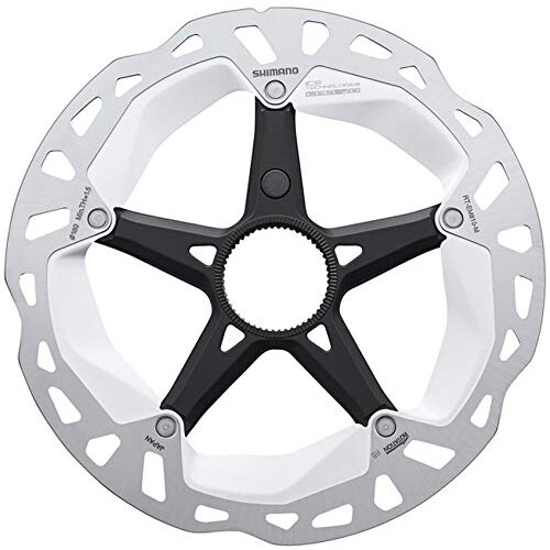 Shimano STEPS RT-EM810 Steps rotor with lockring, Ice Tech, 180 mm 1