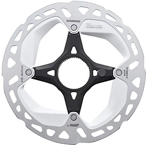 Shimano STEPS RT-EM810 Steps rotor with lockring, Ice Tech, 180 mm 2