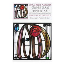 Static Window Cling in House for an Art Lover Design