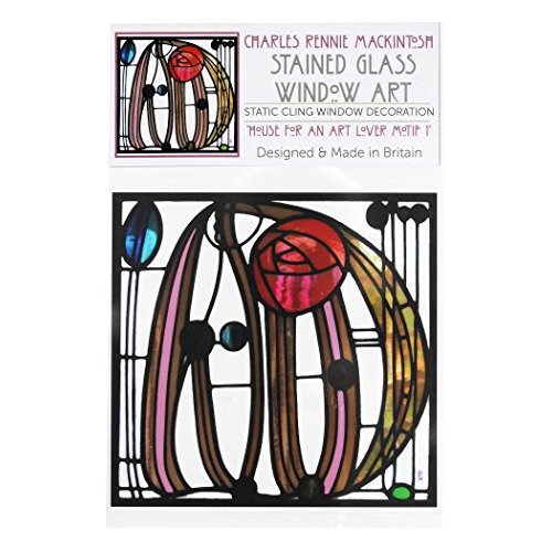 Static Window Cling in House for an Art Lover Design
