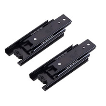 Metal Steel Drawer Ball Bearing Runners Slides,Tianher Heavy Duty 100 mm Drawer Runners 3 Folds Full Extension Side Mount Heavy Duty 45 kg Load
