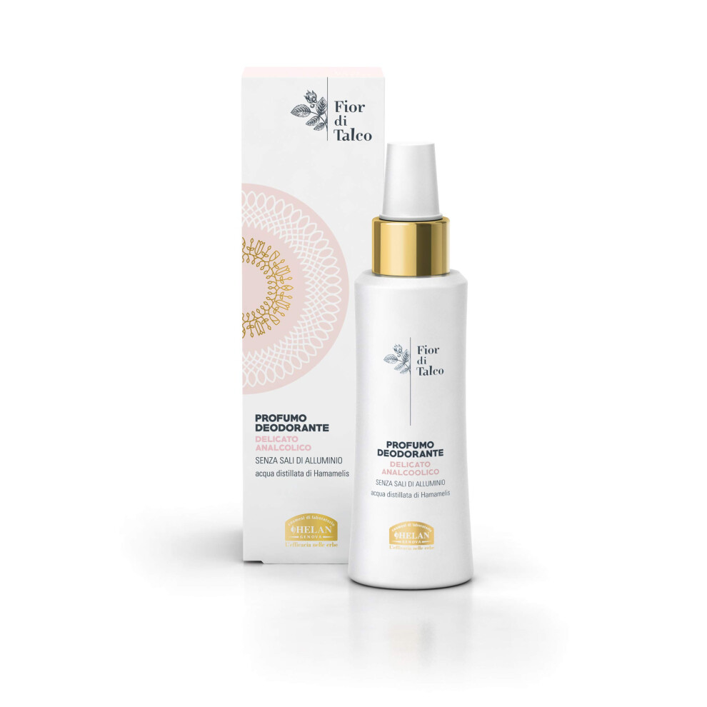 Helan - Flower Talc Perfume Deodorant 100Ml