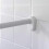 Universal Angle bar, Diameter 2.5 cm, Extra Strong, Chrome/White, 0 x 2.5 x 2.5 cm 8