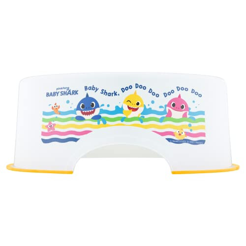 Toilet Training Step Stool, White, One Size 1