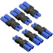3Pairs No Wires EC3 to EC5 Plug Female Male Adapter Wireless Connector for RC FPV Drone Car Lipo NiMH Battery Charger ESC(6pcs)