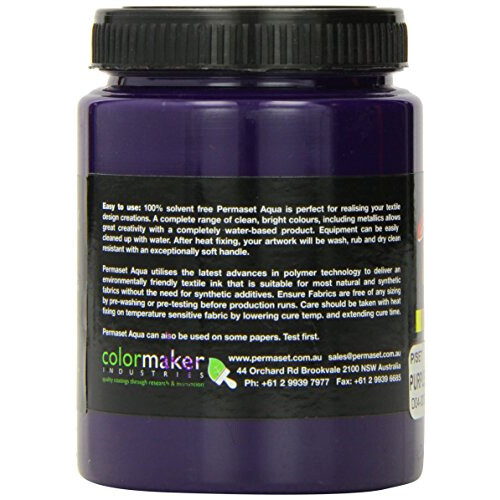 Aqua 300ml Fabric Printing Ink - Purple 2