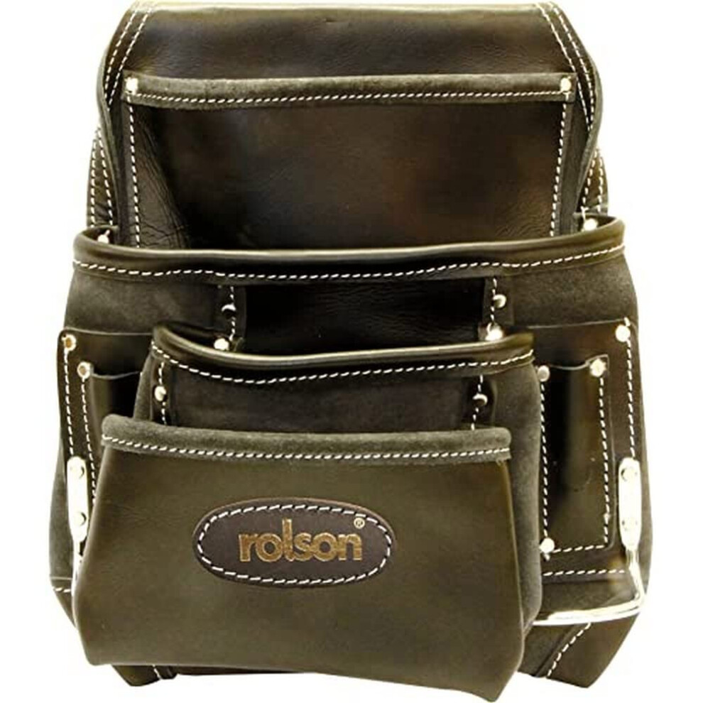 68873 Large Single Leather Tool Pouch