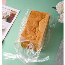 Lesibag Bread Bags - Micro Perforated Bags for Homemade Bread/Keep Bread Fresh – Plastic Bread Storage Bag 24cm x 50cm (100 Pack)