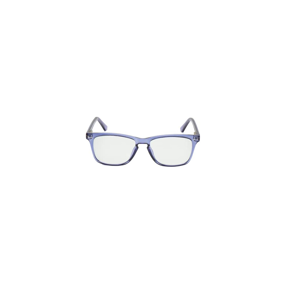 Reading Glasses Shop Purple Style Cp3 Transparent Reading Glasses, 3.00 Strength,