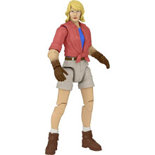 Figura aut  ntica premium de la colecci  n Hammond de Jurassic World de la Dra. Ellie Sattler de Jurassic Park, escala de 3,75 pulgadas, 16 articu