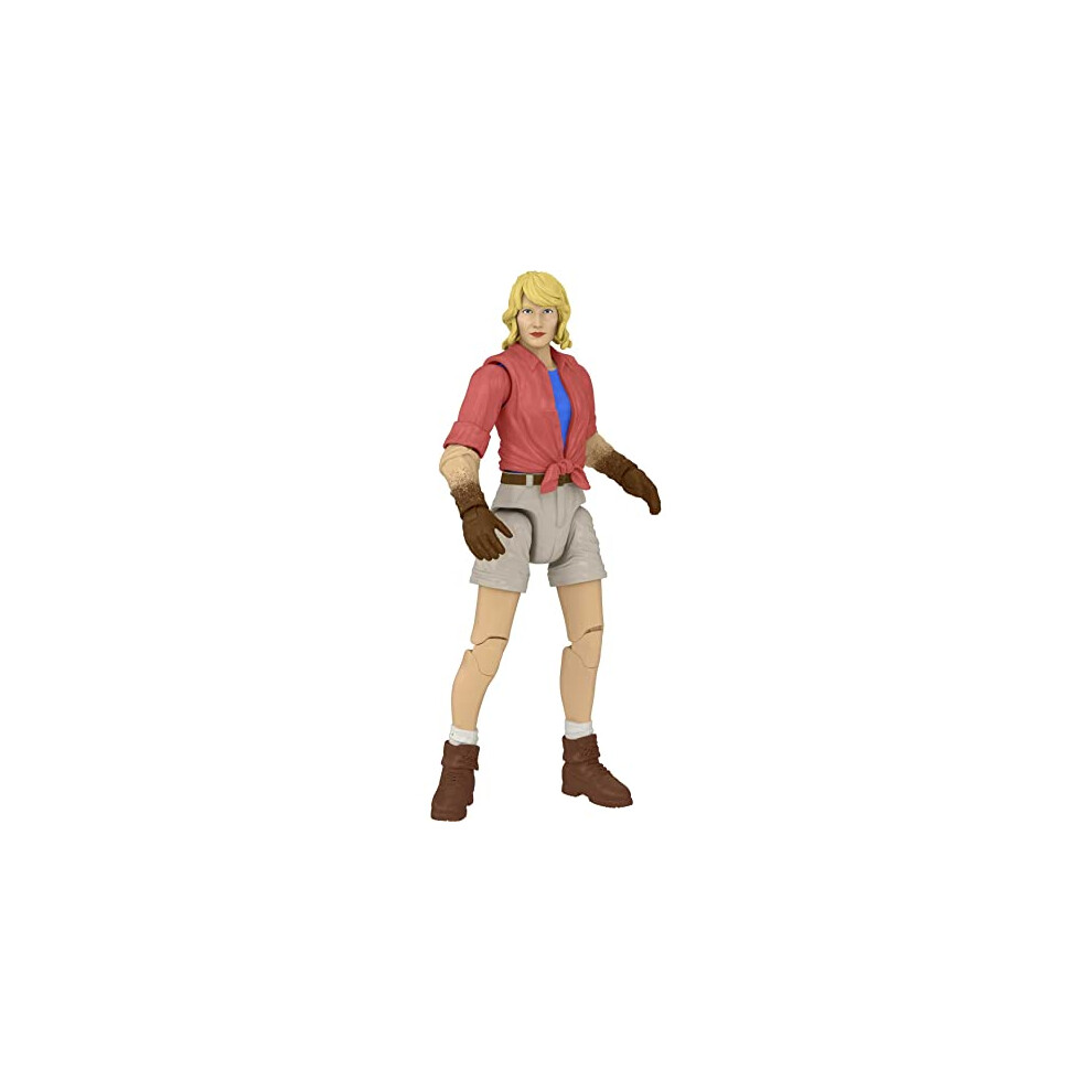 Jurassic World Hammond Collection Dr Ellie Sattler, Jurassic Park Character Premium Authentic Figure, 3.75 Inch Scale 16 Articulations, 8 Years & Up