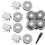 4pcs Head Shaver Replacement Blades for Skull Shaver 4 Head Replacement Blades 1