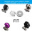 4pcs Head Shaver Replacement Blades for Skull Shaver 4 Head Replacement Blades 3