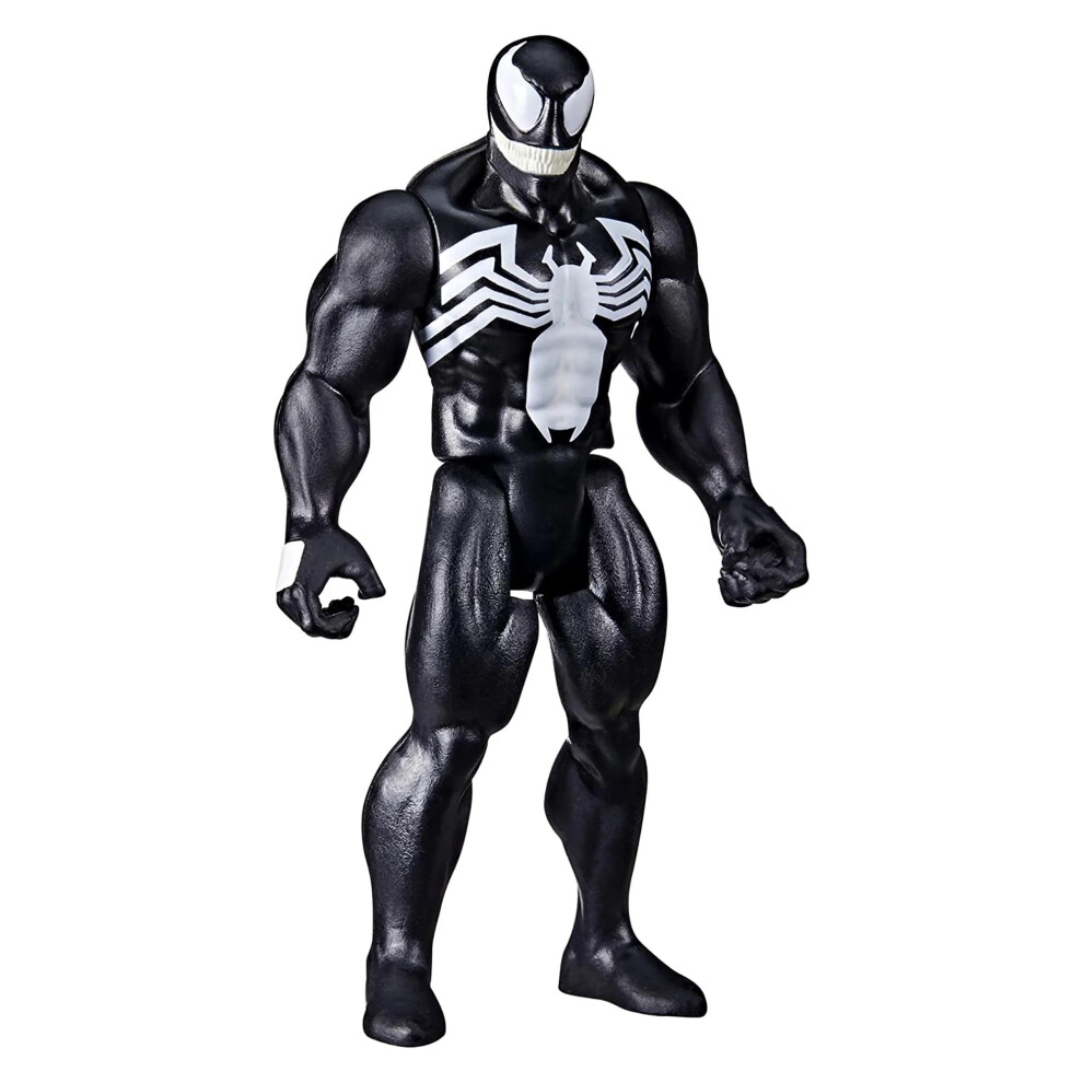Marvel Hasbro Legends Series 9.5 Cm Retro 375 Collection Venom Action Figure Toy, Multicolor, F3816