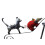 BWA Wind Spinner Windmill Garden Stake - Mouse, Cat and Dog 2