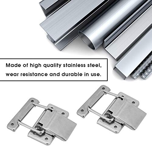 Cabinet Furniture Latches - 2pcs Stainless Steel Hardware Cabinet Case 