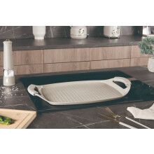 (Sahara) Berlinger Haus 47cm Forged Aluminium Grill Plate Griddle Handles Oven Induction