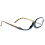 Rotating Makeup Glasses Magnifying Glasses Cosmetic Folding Eyeglasses Tools Kit - 1.5 6