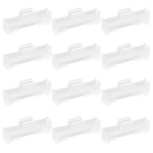 30Pcs Extension Cable Clips RC Model Cable Fasteners Accessories for JR RC Car Plane Helicopter Drones Servo Extensions Plastic 30x9x6mm