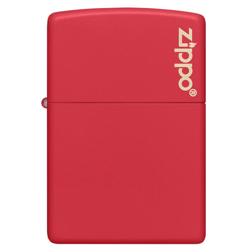 Zippo Lighter, RED Matte, One Size
