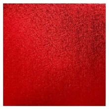 RSWD10 10'' (254mm) Cake Board Square Red - 5 Pack